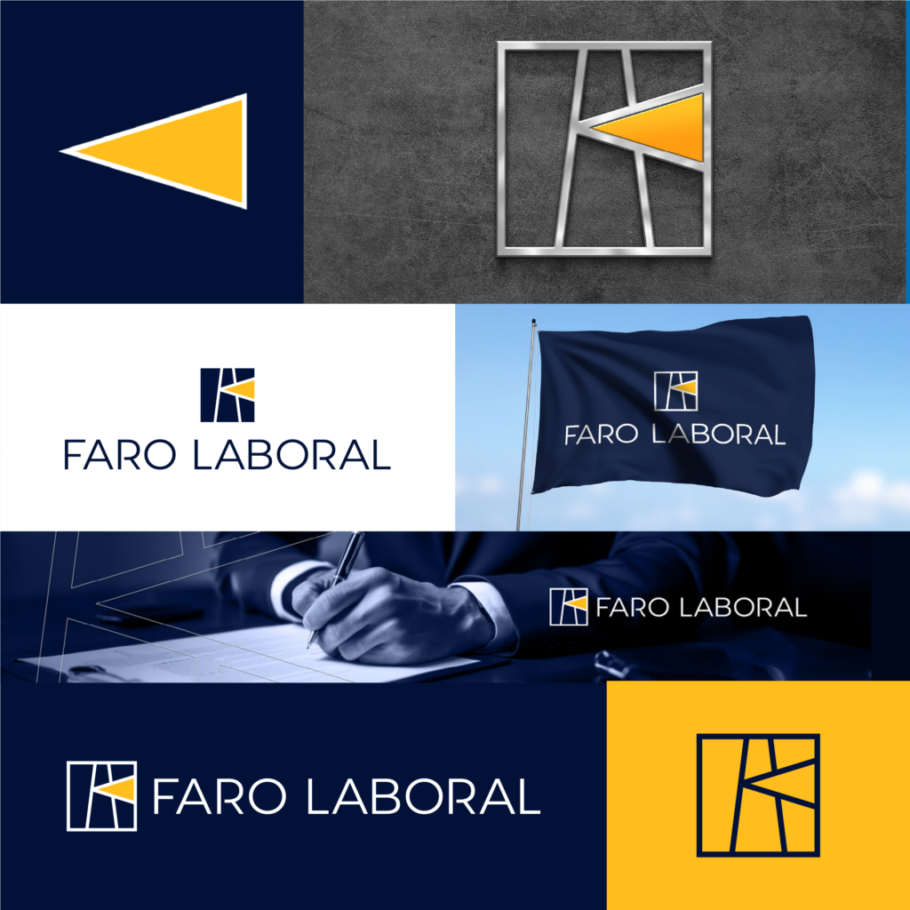 diseño identidad visual faro laboral