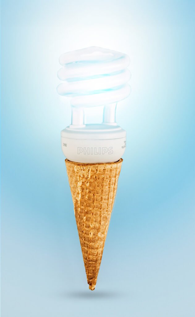 fotografia de producto ampolleta